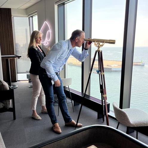 Capgeminis hybridkontor på World Trade Center Helsingborg i Oceanhamnen